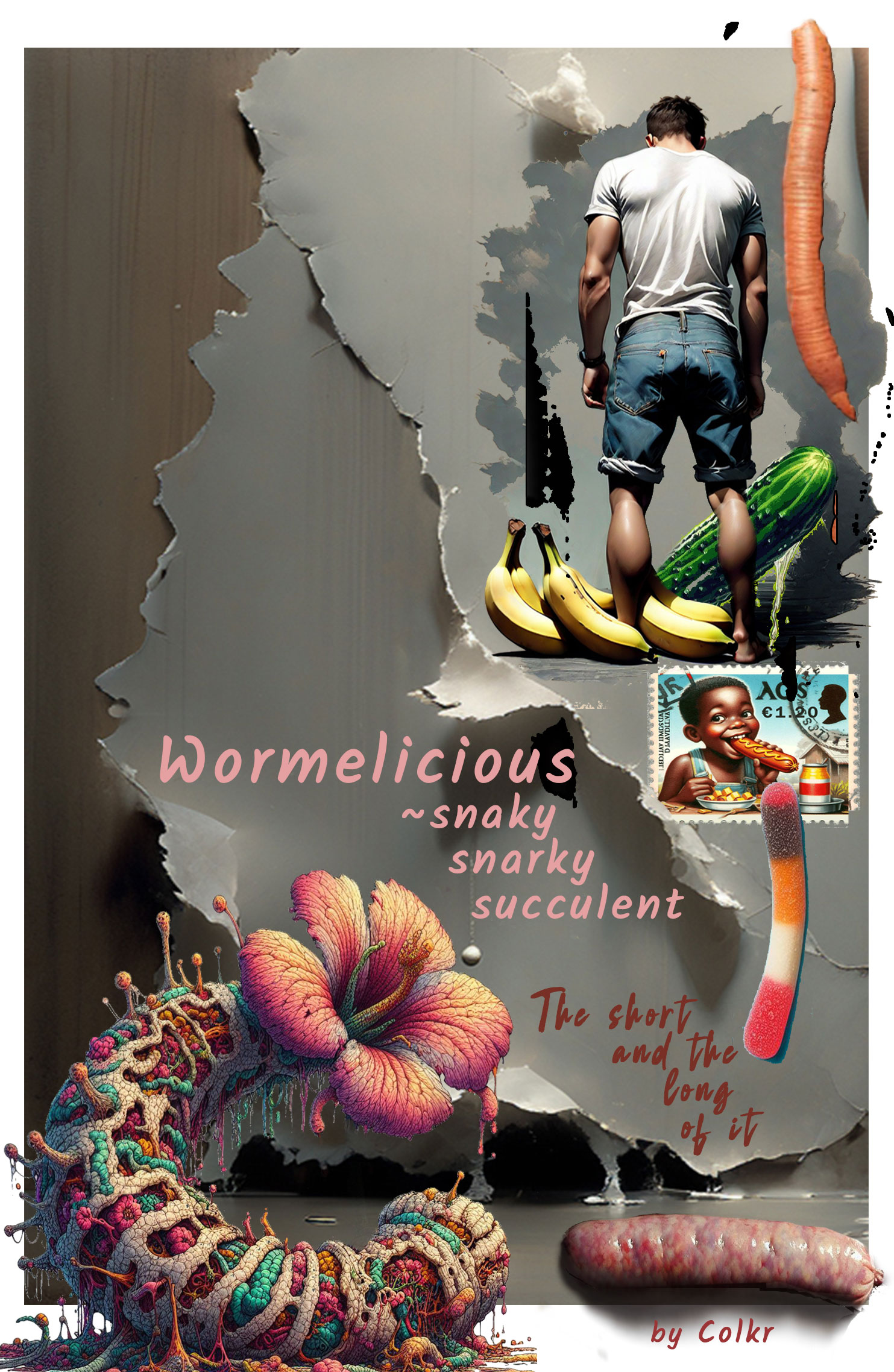 the official poster as a composite of various images from the book